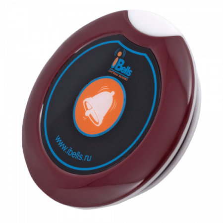 Купить Ibells 305 - мини кнопка вызова вишня в Севастополе Купить Ibells 305 - мини кнопка вызова вишня в Севастополе